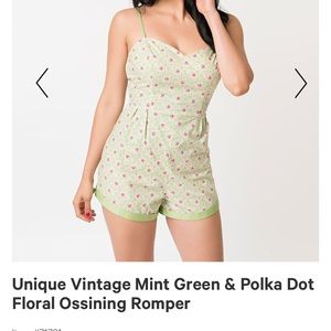 Unique vintage romper